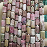 6x10mm Natural Gemstone Cylinder Beads for Jewelry Making