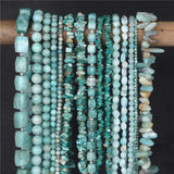 Amazonite Stone Bead Spacer Charm Jewelry Making DIY Bracelet Necklace