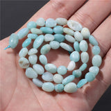 Amazonite Stone Bead Spacer Charm Jewelry Making DIY Bracelet Necklace