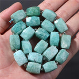 Amazonite Stone Bead Spacer Charm Jewelry Making DIY Bracelet Necklace