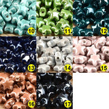 Colorful Star Beads Ceramic Spacer Beads Bracelet Necklace DIY Accessories