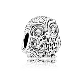 10PCS Silver Plated Beaded Pendant Charms for Jewelry Making
