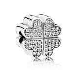 10PCS Silver Plated Beaded Pendant Charms for Jewelry Making