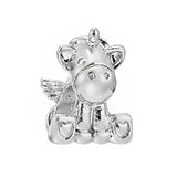10PCS Silver Plated Beaded Pendant Charms for Jewelry Making