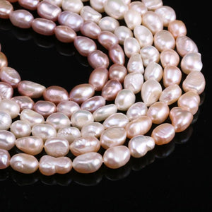 Freshwater Pearl Irregular Shape Beads 6-7mm for Jewelry Making