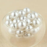 3-30mm Beige Round ABS Pearl spacer Loose Beads Jewelry Making Craft