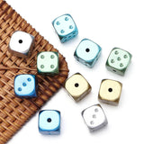 14mm Acrylic Dice Beads Square Shape DIY Spacer Beads Jewelry Making