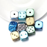 14mm Acrylic Dice Beads Square Shape DIY Spacer Beads Jewelry Making