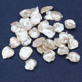 1PC Natural Freshwaters Pearls Petal Shape Loose Pearls 15-18mm