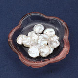 1PC Natural Freshwaters Pearls Petal Shape Loose Pearls 15-18mm