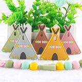 Sunrony Cartoon Tent Silicone Beads for Jewelry Making DIY