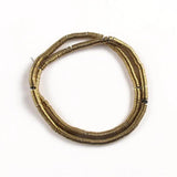 Hematite Stone Beads Flat Round Loose Spacer 15''Inches