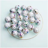 10mm Printed Ceramic Beads for Jewelry Making