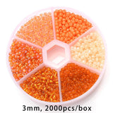Crystal Czech Glass Seed Beads Kit for DIY Jewelry Making