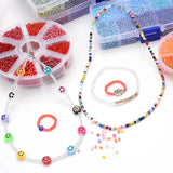 Crystal Czech Glass Seed Beads Kit for DIY Jewelry Making