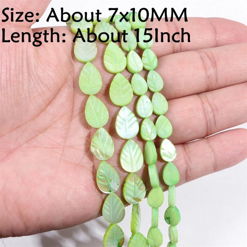 Green Pearl Beads for DIY Jewelry Making