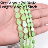 Green Pearl Beads for DIY Jewelry Making