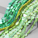 Green Pearl Beads for DIY Jewelry Making