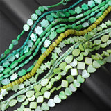 Green Pearl Beads for DIY Jewelry Making