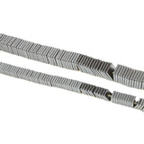 Natural Stone Hematite Square Loose Beads for DIY Jewelry 2-6mm