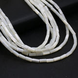 Mother-of-pearl Tube Beads for Jewelry Making Diy