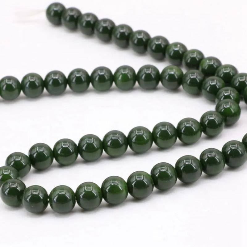 Baking Paint Glass Round Loose Spacers Beads 15 inch