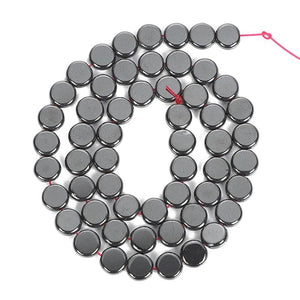 Hematite Beads Natural Stone Round Loose Beads DIY Bracelet 4-10mm