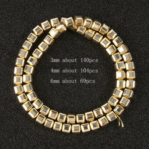 Hematite Stone Beads Faceted Star Heart Round Loose Beads