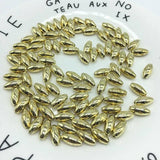 Metal luster Olive DIY Beads for Jewelry Making