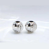 Metal Brass Round Spacer Beads DIY Accessories 3mm 4mm 5mm Bead Jewelry Making