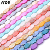 Multicolor Palm Shell Beads Natural Shell Hamsa Spacer Beads