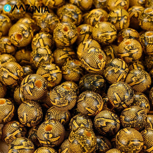 10mm Leopard Wooden Beads Natural Spacer Beads for Jewelry Making DIY