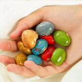 10 PCS 25x19mm Ceramic Spacer Beads for Jewelry Making