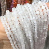 3mm Moonstone Faceted Beads for Jewelry Making