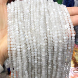3mm Moonstone Faceted Beads for Jewelry Making