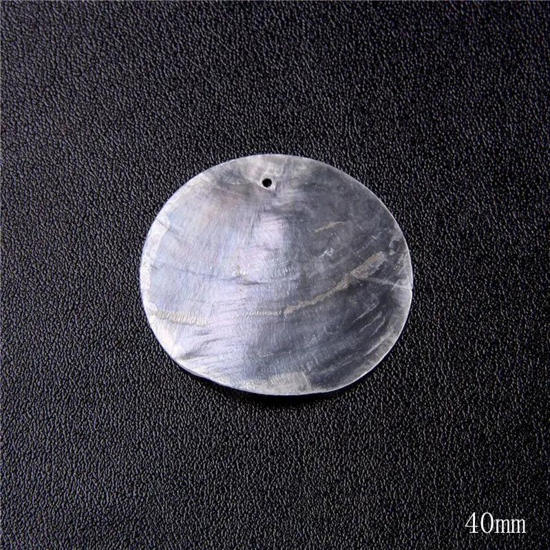 Matte Transparent Pearl Slice Shell Beads for Jewelry Making