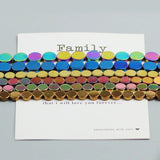Multicolor Hematite Beads Round Coin Spacer Loose beads 15''