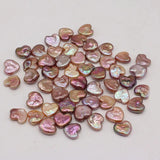 Freshwater Pearl Pendant Heart Shape Beads for Jewelry Making DIY Charm