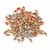 300/600pcs 4x8mm Rice Shape CCB Beads Bracelet Findings DIY Craft Supplies