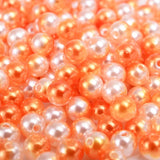 8mm Mermaid Gradient Round Acrylic Pearls Spacer Beads for DIY Jewelry Making