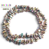 Hematite Irregular Gravel Loose Beads for Jewelry Making 15''