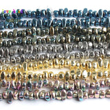 Hematite Irregular Gravel Loose Beads for Jewelry Making 15''
