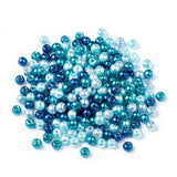 4mm 6mm 8mm Glass Pearl Beads Round Loose Bead DIY Bracelet Necklace Jewelry