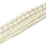 35.5cm Pink Freshwater Pearl Rice Shape Beads Strand for DIY Jewelry Making