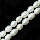 35.5cm Pink Freshwater Pearl Rice Shape Beads Strand for DIY Jewelry Making
