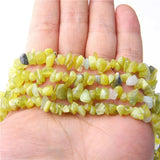 5-8MM Tiger Eye Agates Stone Chip Beads for Jewelry Making
