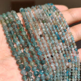 Natural Kyanite Stone Beads - 2/3/4mm Faceted Gems for Jewelry Making