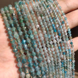 Natural Kyanite Stone Beads - 2/3/4mm Faceted Gems for Jewelry Making