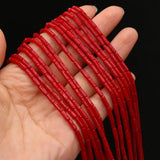 Red Loose Coral Beads for Jewelry Making DIY Bracelet Necklace