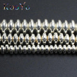 Natural Silver Hematite Spacer Beads 4/6/8mm